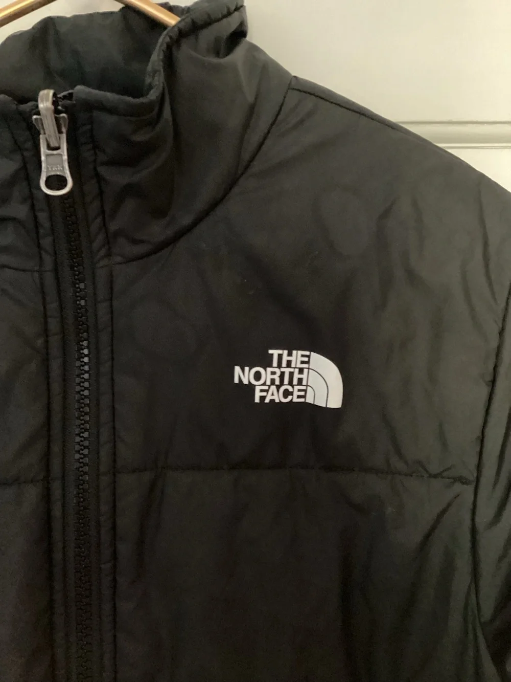 THE NORTH FACE Black Lightweight Puffer Basic Jacket Boys Size L
